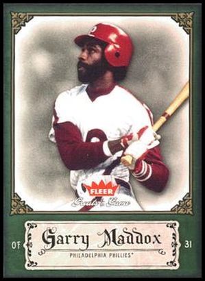 40 Garry Maddox
